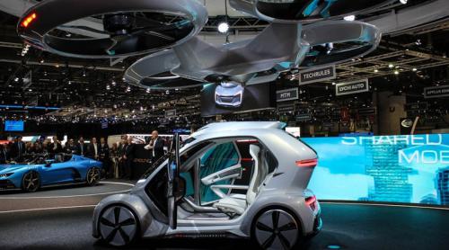 汽车混合无人机，飞行汽车助你远离塞车