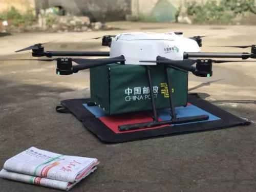 你的包裹上天了！无人机送邮件来了……