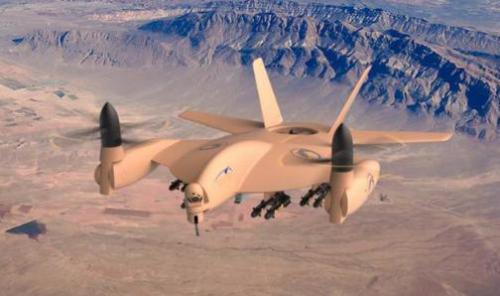 美国推出“鹰雷”起降无人机，形似外星飞碟，用于完成后勤任务