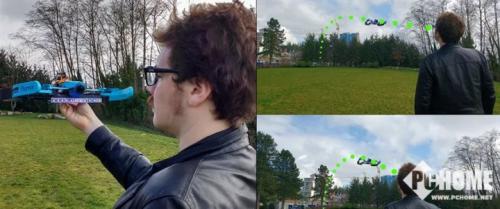 无需遥控器 无人机将能用人脸操控