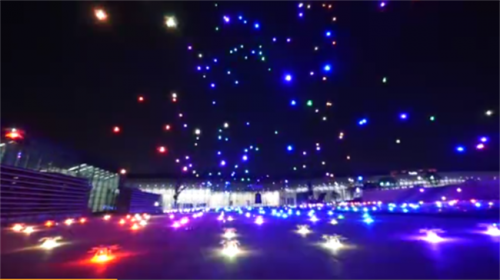 亿航联手江苏卫视打造无人机表演，为《南方有乔木》打call！