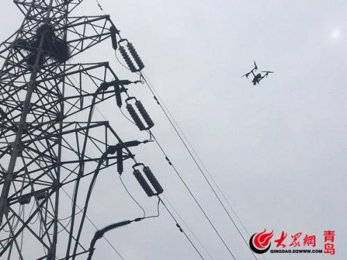 供电线路巡视用上无人机