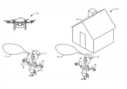 亚马逊提交专利 意图让无人机进行手势和语言理解