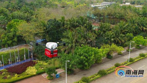 你的包裹“上天了”！无人机配送今年将覆盖全海南