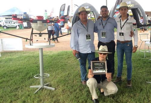 天鹰兄弟植保无人机精彩亮相墨西哥农业展