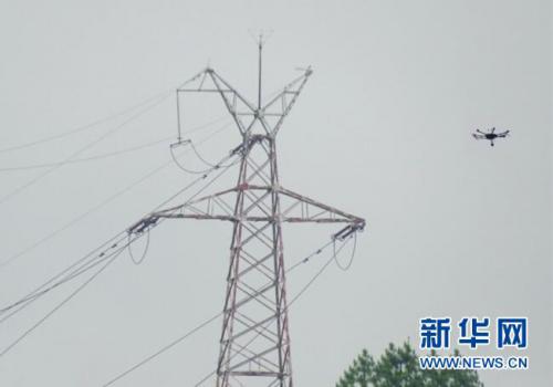 应对祭扫高峰 湖南邵阳开启“无人机+”模式防山火