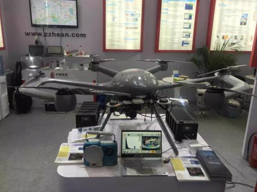 蜂巢航宇无人机亮相北京核工业展