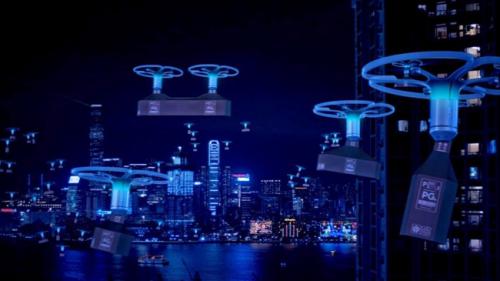 未来城市的无人机送货系统是怎样的？