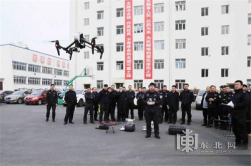 哈尔滨“黑豹”突击队无人机侦察小组成立