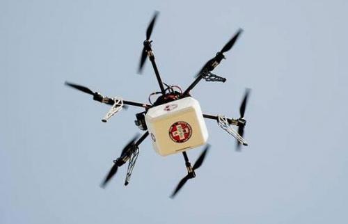 浙江长兴试飞医疗无人机 可用于配送急救用品