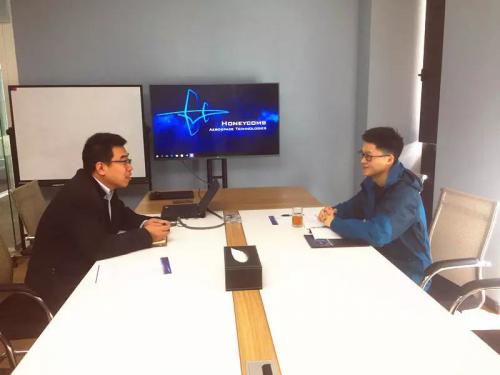 绵阳市中国工程物理研究院专家到访蜂巢航宇