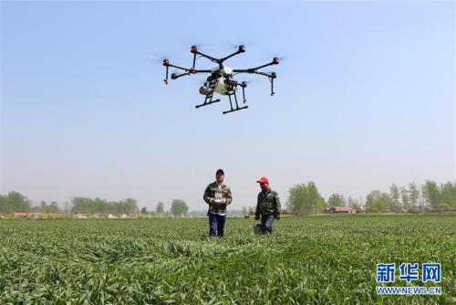 无人机助力春耕