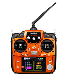 乐迪最新12通道无人机植保机模型遥控器AT10II