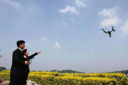 安徽蒙城：无人机助力公益诉讼案件调查取证工作