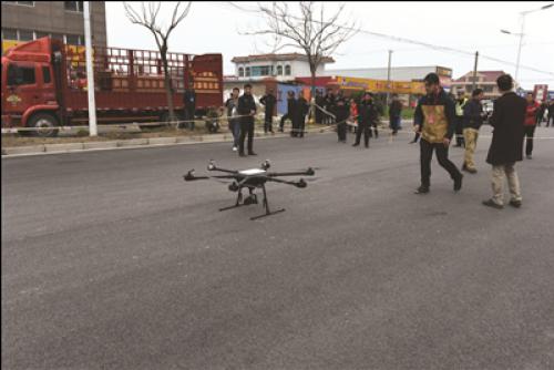 无人机助力 慧眼控全局
