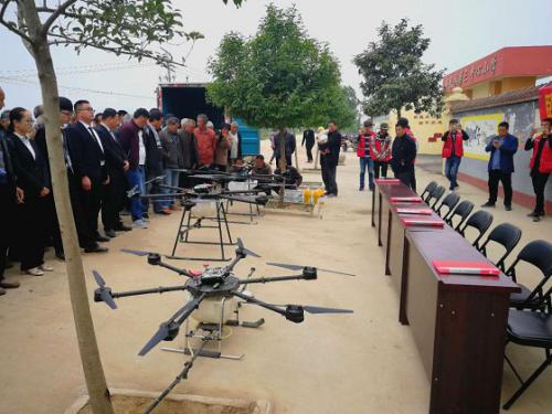 莱盛隆跨区域开展“一喷三防”活动，共享植保服务市场！