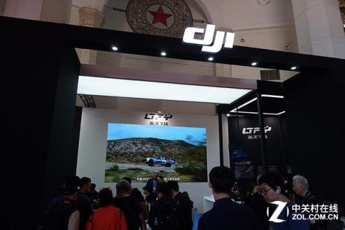 无人机、稳定器 大疆产品亮相P&E展会