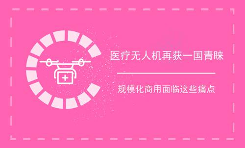 医疗无人机再获一国青睐 规模化商用面临这些痛点