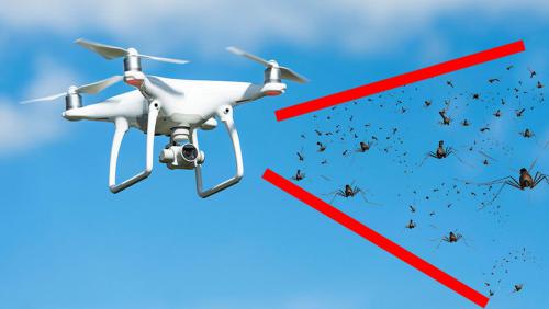 科学家动用无人机，放生整整5万只蚊子，到底想干嘛？