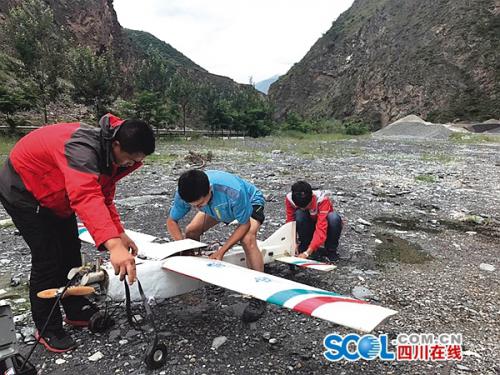 瞰清灾情 这队四川测绘之鹰迎难“逆行”