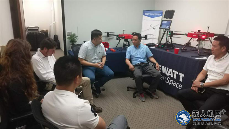 “因地制宜”--无人机网到访易瓦特海外公司