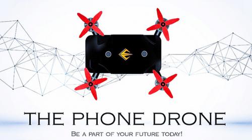 手机壳加入无人机技术，跌落自动悬停