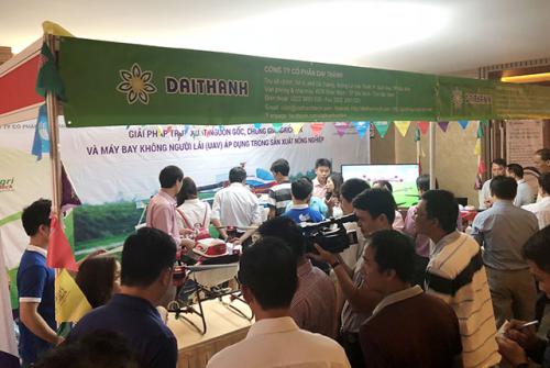 天鹰兄弟植保无人机精彩亮相越南农业技术论坛