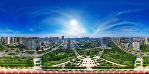 闪展无人机协助下的720度全景简直美呆了！