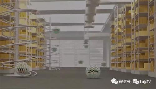 会飞、滚动行驶的智能搬运机器人，保证你没见过！！
