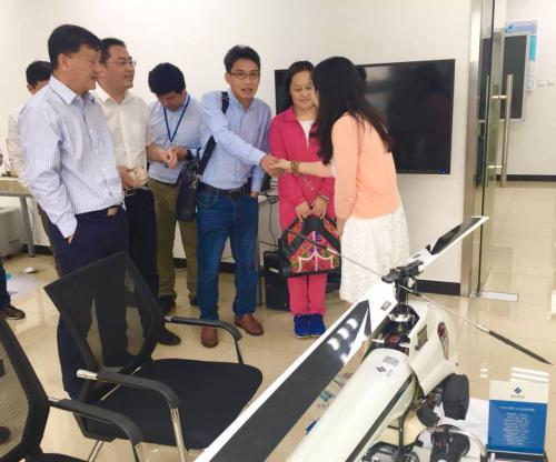浙江省建德市领导再次莅临铸天科技