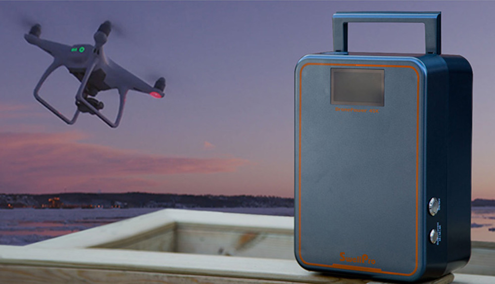为无人机动力护航——斯威普便携式充电宝正式发售