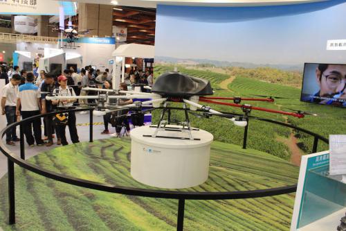 Computex2018 台北直击油电混合系统大型无人机