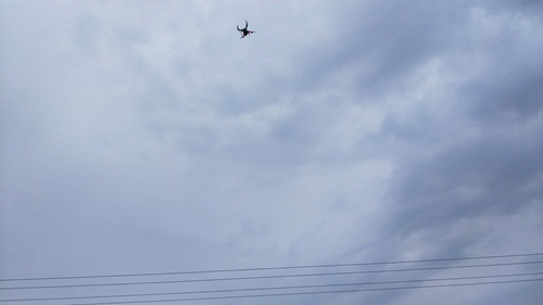 源潭镇：无人机巡查 助力秸秆禁烧