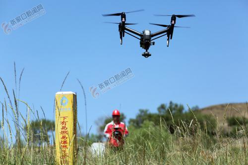 无人机智能巡检山区管道