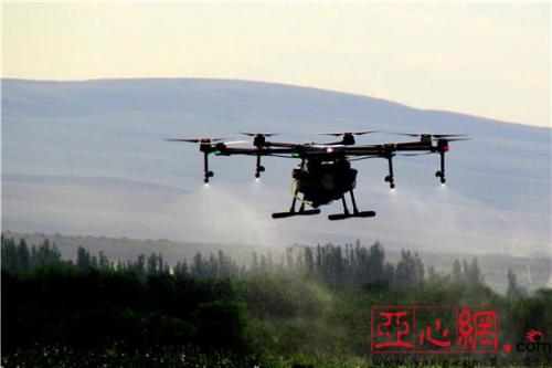 新疆裕民县：农民用上无人机植保