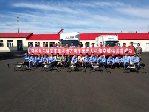 呼伦贝尔|宜里农场万亩玉米除草告急 标普农业出手救急