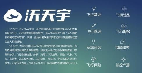 国内首家民用无人机平台“沃天宇”将发布