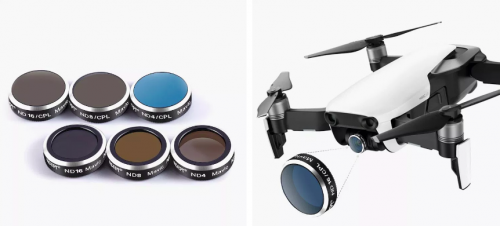 DJI Mavic 系列滤光镜片，烈日下拍摄必用推荐！