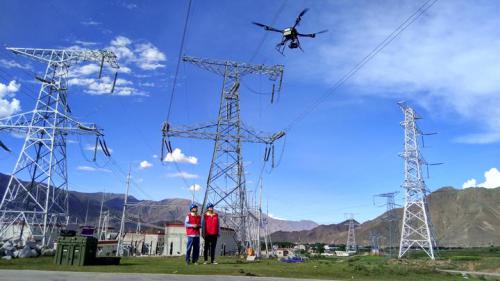 国网浙江电力“天空之眼”飞往藏区开展帮扶