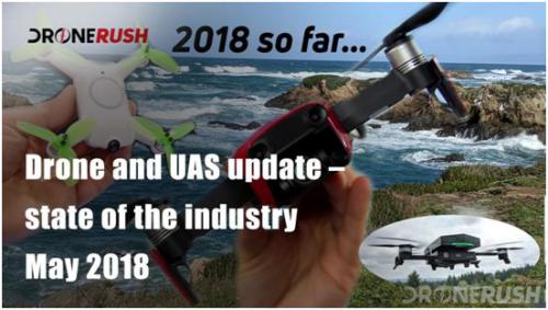 2018年美国DroneRush无人机行业榜，GDU普宙如何脱颖而出？