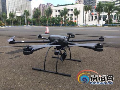 无人机将进驻海口"交警队" 会抓拍违章能喊话