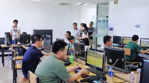 昌平经信委领导莅临北方天途参观并指导工作