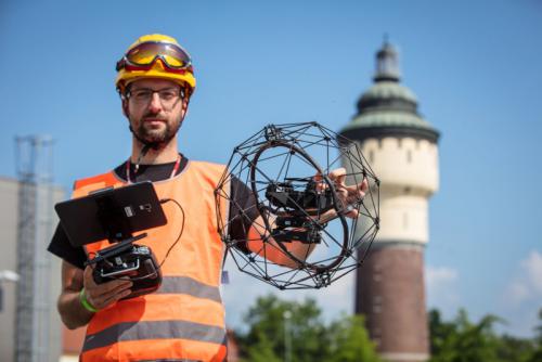 Elios无人机检查啤酒厂结构 比肉眼检查快一半