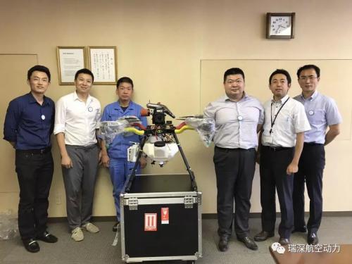 瑞深应邀拜访三菱重工，探讨下一代油电混动二冲程发动机的开发