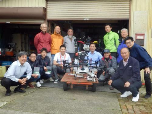 天途航空携油电混动植保机登陆日本