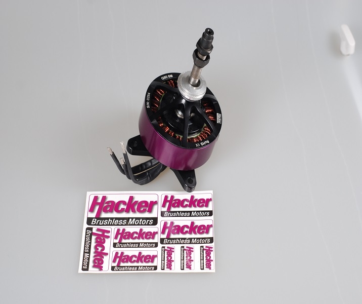 卓尔航空Hacker:Q80 电机_无人机网（www.youuav.com)