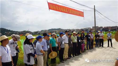 羽人植保无人机飞播测产结果出来了！亩产531公斤，相比直播增产近30公斤