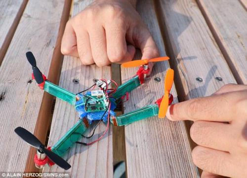 这款拥有“弹性”机翼的无人机 设计灵感来自折纸和昆虫翅膀