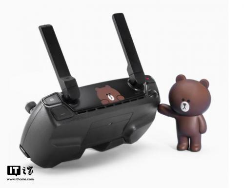 布朗熊上天了！大疆联手LINE FRIENDS发布晓Spark首款卡通无人机