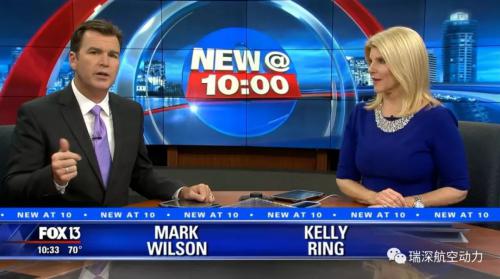 美国FOX13新闻如何评论长航时混动无人机